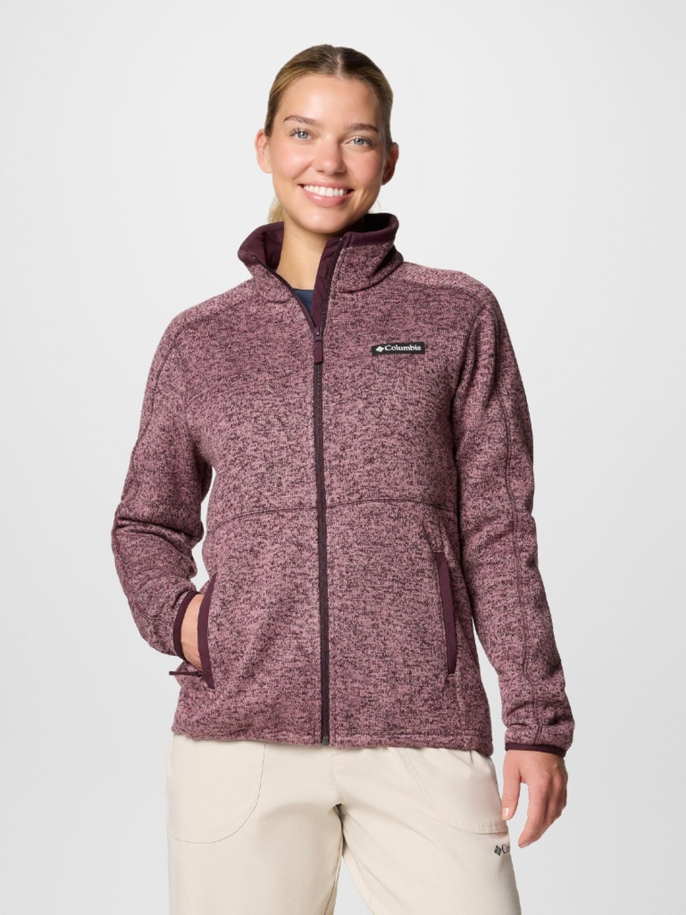 COLUMBIA Women's Sweater Weather II Full Zip Jacket Size Medium